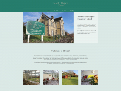 dorothyhugheshouse.org snapshot