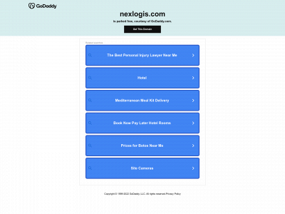 nexlogis.com snapshot