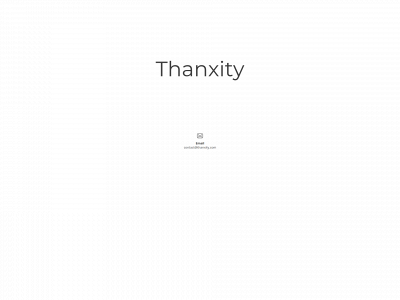 thanxity.com snapshot