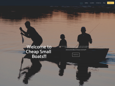 cheapsmallboats.com snapshot