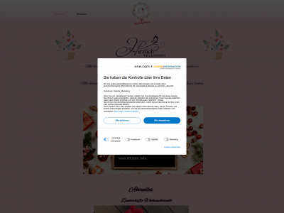 diegeschenkeplanerin.de snapshot