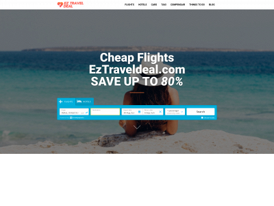 eztraveldeal.com snapshot