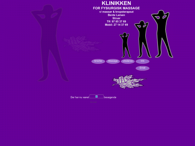 massagestruer.dk snapshot
