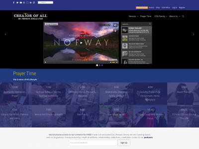 creatorofall.org snapshot