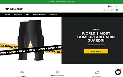 adamaswear.com snapshot