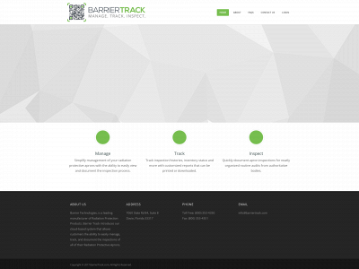 barriertrack.com snapshot