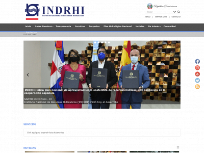indrhi.gob.do snapshot