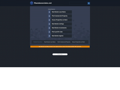 pbandassociates.net snapshot