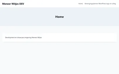 meneerwitjesdev.nl snapshot