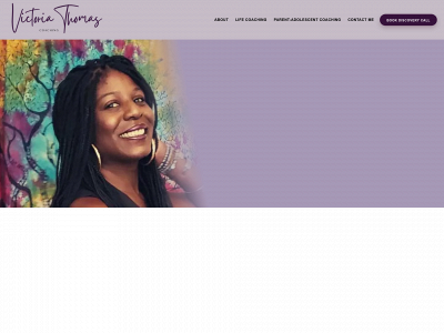 victoriathomascoaching.com snapshot