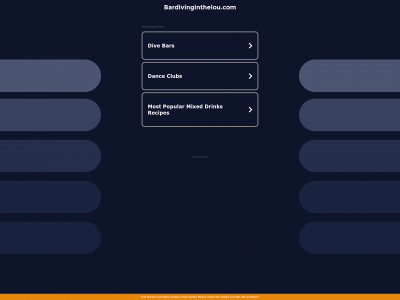 bardivinginthelou.com snapshot