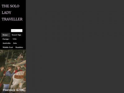 sololadytraveller.com snapshot