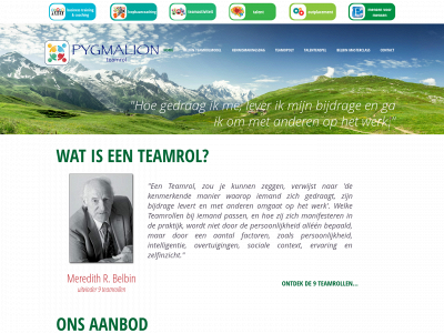 pygmalion-teamrol.be snapshot