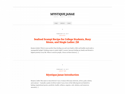 msjanae.com snapshot