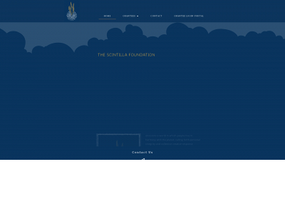 scintillafoundation.org snapshot