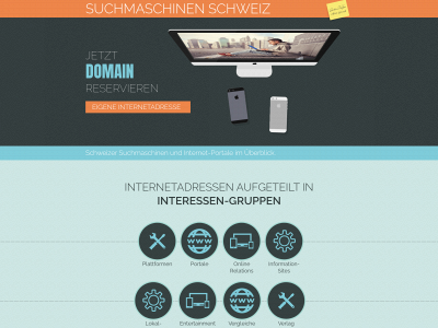 swisssearchengine.ch snapshot