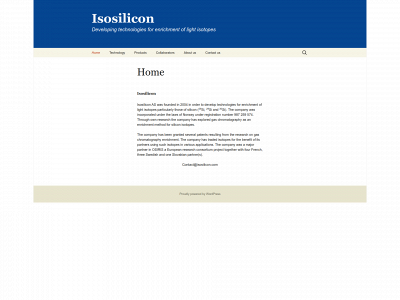 isosilicon.com snapshot