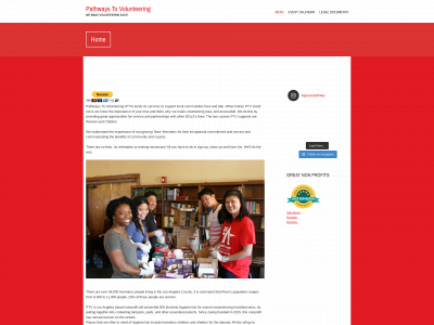 beginyourpath.org snapshot