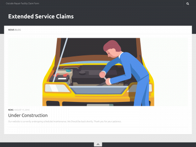 extendedserviceclaims.com snapshot