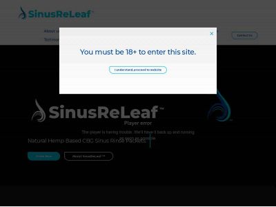 www.sinusreleaf.com snapshot