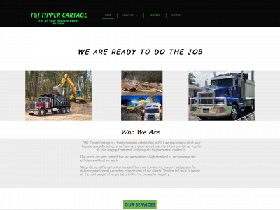 tjtippercartage.com snapshot