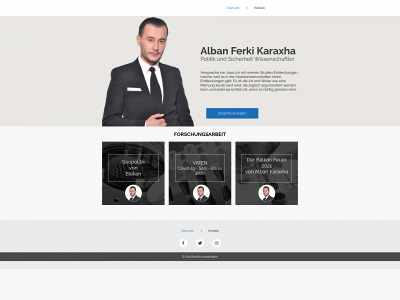 albankaraxha.de snapshot