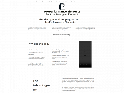 properformanceelements.com snapshot
