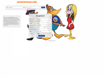 myducktales.com snapshot