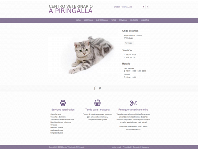 veterinariapiringalla.es snapshot