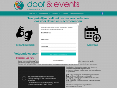 doofenevents.be snapshot