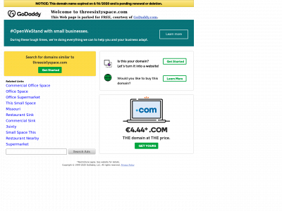 threesixtyspace.com snapshot