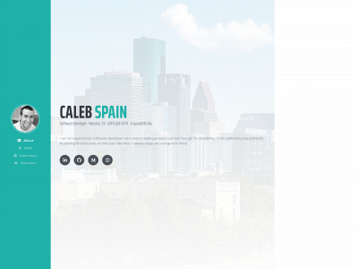 calebspain.com snapshot