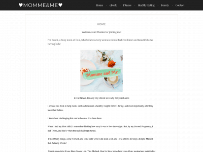 mommeandme4.life snapshot