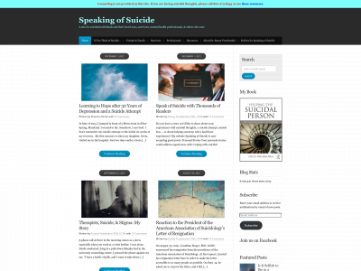 speakingofsuicide.com snapshot