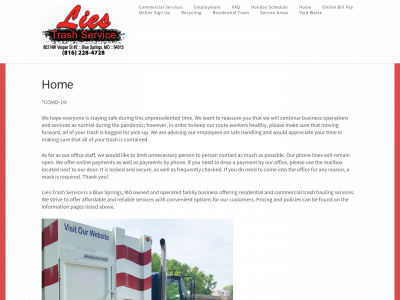 liestrashservice.com snapshot