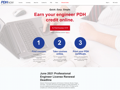 pdhnow.com snapshot