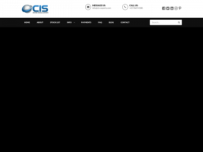 cis-exports.com snapshot