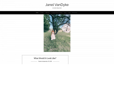 janelvandyke.com snapshot
