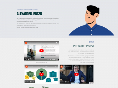 alexanderesjensen.dk snapshot