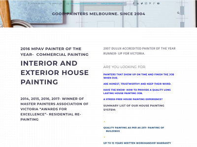 goodpainters.com.au snapshot