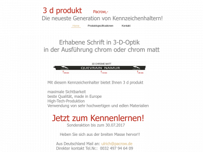 pacrow.de snapshot