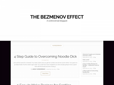 thebezmenoveffect.com snapshot
