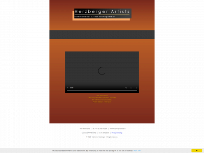 herzberger-artists.nl snapshot