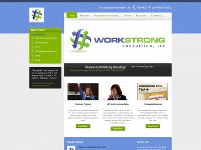 workstrongconsulting.com snapshot