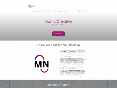 manic-creative.de snapshot