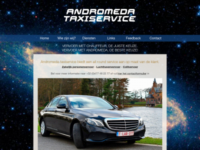 andromeda-taxiservice.be snapshot