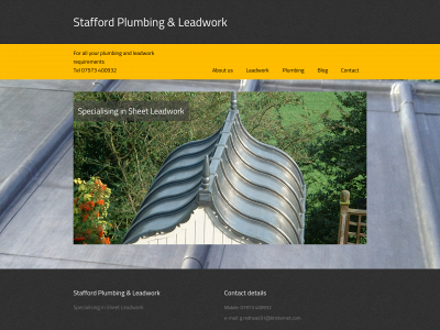 staffordplumbingleadwork.co.uk snapshot