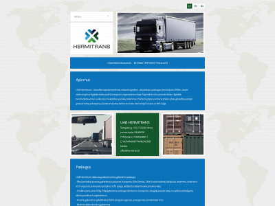 hermitrans.lt snapshot
