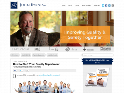 johnbyrnesmd.org snapshot