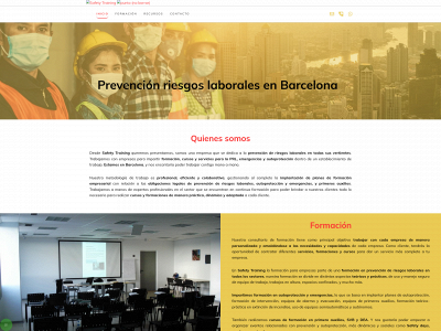 www.safetytraining.es snapshot